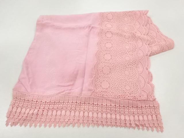 ビロードレース花模様ショール